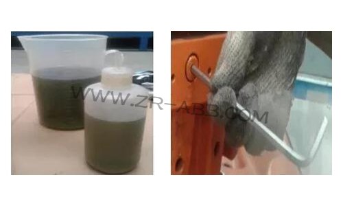 ABB機器人更換各軸潤滑油保養(yǎng)