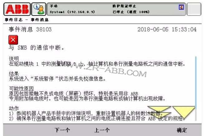 ABB機(jī)器人常見(jiàn)故障處理大全