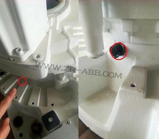 ABB機器人IRB460保養(yǎng)換油流程